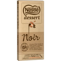 Juodasis šokoladas desertams gaminti Nestlé Dessert (205 g)