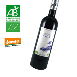 Raudonasis biodinaminis vynas Château le GEAI Le Grand G 2016 (13,5 %) (0,75 l)