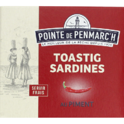Pointe_de_Penmarc'h_Sardinių_paštetas_su_pomidorais_ir_Kajeno_pipirais