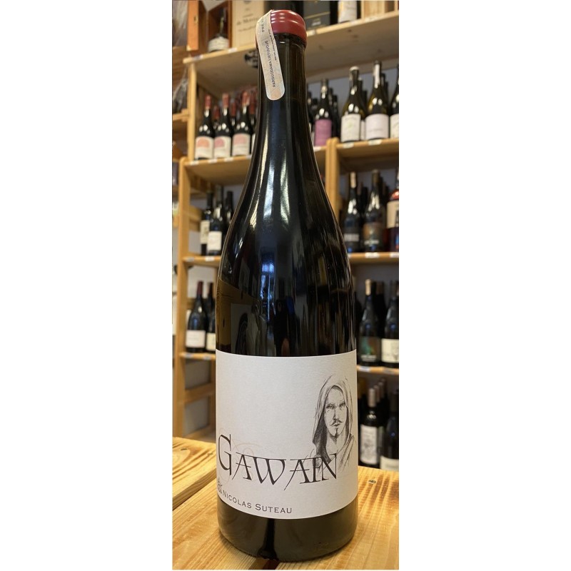 Nicolas_Suteau_Raudonasis_ekologiškas_Cuvée_Gawain_vynas_14%_75cl
