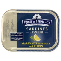Pointe_de_Penmarc'h_SARDINĖS_su_citrina_marinate_BE_ALIEJAUS_115g
