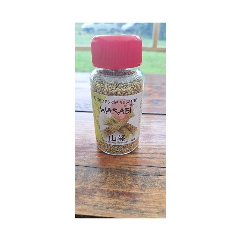 NISHIKIDORI_Skrudinto_sezamo_sėklos_su_wasabi_2,2%_75g