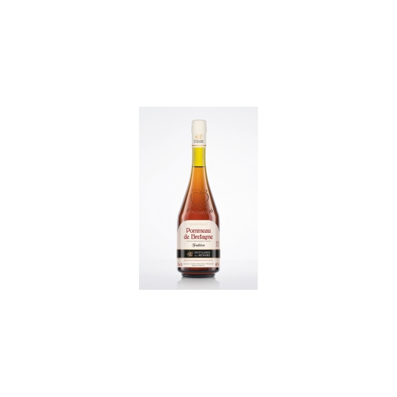 Obuolių sidro likerinis vynas Pommeau de Bretagne Tradition su saugoma kilmės vietos nuoroda (17 %)