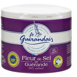 Gerando druskos kristalai Fleur de sel Le Guérandais