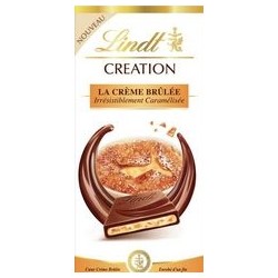 Pieniškas Lindt šokoladas La crème brûlée